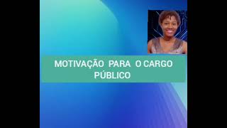 MOTIVAÇÃO PARA o cargo PÚBLICO PORTUGUÊS PARA CONCURSO 27 [upl. by Roarke]