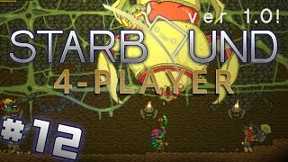 Starbound 10  12  Ixodoom 4 Player Starbound Gameplay [upl. by Nerrol]