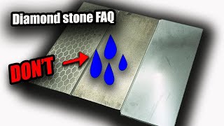 Diamond Sharpening Stone FAQ  Whats The BEST stone [upl. by Valora]