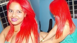 Cabelo Vermelho com Anilina [upl. by Arrec]