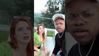 BELLA THORNE TRIED TO BEAT ME AT SINGING 😱😳 shorts [upl. by Leland]