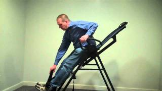 Teeter Hang Ups EP950 Inversion Table Features and Demonstration  Funny Ending [upl. by Torry]