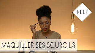 Comment maquiller ses sourcils I ELLE Beauté [upl. by Leong]