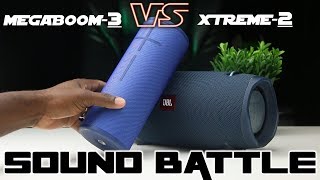 UE Megaboom 3 vs JBL Xtreme 2 Sound Battle Still not quite there yet [upl. by Thilda]