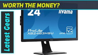 iiyama XB2483HSUB1 24inch Monitor Review [upl. by Atnwahsal]