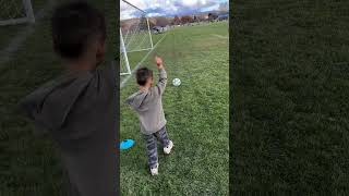 3 and 4 year old soccer training [upl. by Orag319]