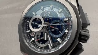 Zenith Defy Extreme Chronograph 959100900401I001 Zenith Watch Review [upl. by Alegnave14]