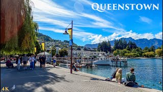 Queenstown Morning Walk Feb 2024  City Centre Queenstown  South Island New Zealand Walking Tour 4K [upl. by Hartfield623]