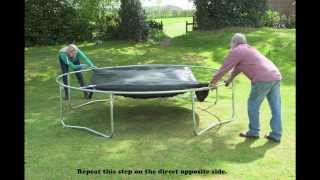 ASDA Instore 10ft Jumpking Trampoline 201213 [upl. by Eeima]