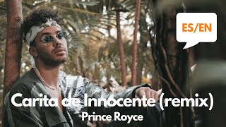 Prince Royce  Carita de Inocente remix LyricsLetra English Spanish Translation Meaning [upl. by Ysiad]