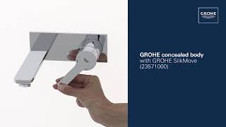 Grohe lineare wall mount basin mixer 23444001 [upl. by Gregrory]