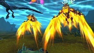 Pureblood Firehawk Mount Guide  Firelands Solo Guide [upl. by Anirda901]