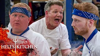 Truffle Boy Screws Billy as He Loses His Voice  Hells Kitchen [upl. by Fredi]