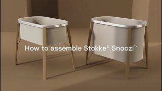 How to assemble Stokke® Snoozi™ [upl. by Llaccm]