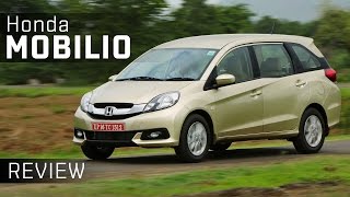 Honda Mobilio  Review  ZigWheels [upl. by Aldos]