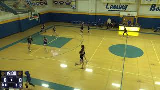 Lansing High School vs Dryden Womens JV Basketball [upl. by Sirrad956]