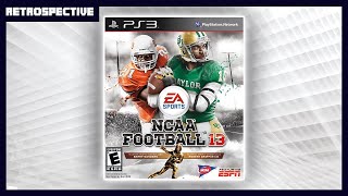 NCAA Football 13 Retrospective [upl. by Opportuna]