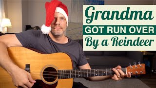 quotGrandma Got Run Over By a Reindeerquot  Guitar Fam Collaboration 4 [upl. by Sakiv]