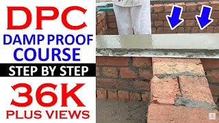 DPC DAMP PROOF COURSE step by step [upl. by Nauqram]