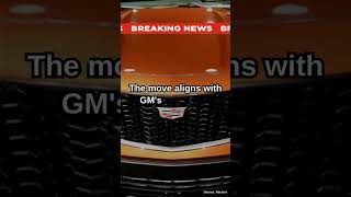 GM Ends Cadillac XT4 Production to Focus on Electric Vehicles [upl. by Shelbi]