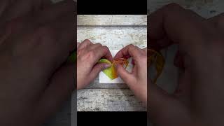 Card Making Hack with Die Cuts shorts diy papercrafting diecutting cardmaking hacks [upl. by Ahseryt]