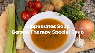 Hippocrates Soup  Gerson Therapy Special Soup [upl. by Bobbye]