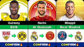 130 CONFIRMED Summer Transfers 2024 🤪🔥 FT Nacho Guirassy Mbappe [upl. by Phil]