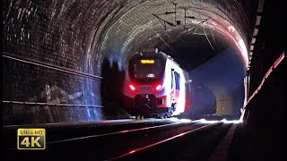 SEMMERINGBAHN Tunnels galleries bridges  Scenery mountain railway 4K [upl. by Dennett123]