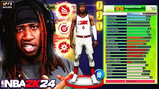 STAXMONTANA OFFICIAL NBA 2K24 PS5 BUILD BEST SMALL FORWARD DEMIGOD BUILD IN NBA 2K24 NEXT GEN [upl. by Perl]