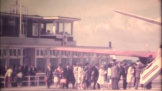 Islanders boarding a plane at Guernsey Airport circa 1965 [upl. by Jerri385]