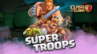 The SUPER TROOPS Are Here Clash of Clans NEW Spring Update 2020 [upl. by Lemieux]