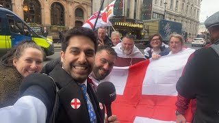 🚨 LIVE English Patriots Celebrate St George’s Day In London [upl. by Joycelin510]