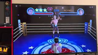 PunchOut Wii Title Defense Don Flamenco in 4743 [upl. by Odlopoel521]