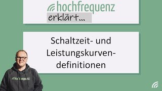 Hochfrequenz erklärt Schaltzeit und Leistungskurvendefinitionen [upl. by Kennett]