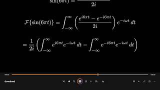 Fourier Transform Explanation with equation animation [upl. by Aimek]