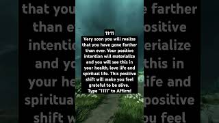 1111 Angel Number guidance of Blessing amp Healing lawofattraction manifestation affirmations [upl. by Olnee]