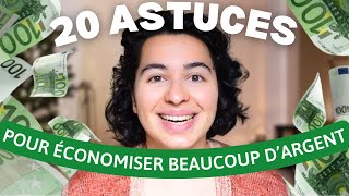 Mes 20 MEILLEURES HABITUDES FRUGALES pour ÉCONOMISER BEAUCOUP DARGENT [upl. by Alix]