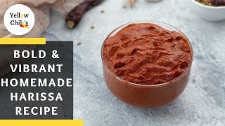 Easy Homemade Harissa Recipe to Spice Up Your Cooking [upl. by Thorncombe]