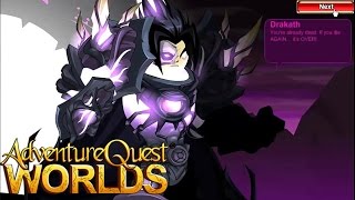 AdventureQuest Worlds  The Final Battle My Destiny Ending [upl. by David131]