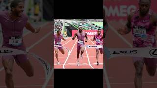 Kenny Bednarek Beats Lestile Tebogo in Mens 200m at Brussels WandaDiamond League200m2024 [upl. by Theresa]