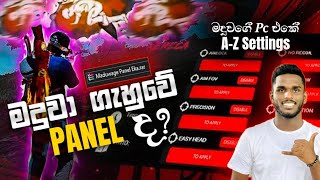 KING මදුවගේ Panel Setting හැමදේම😱 Free Fire Headshot Setting 2024 Best Emulator for low end pc [upl. by Euell971]