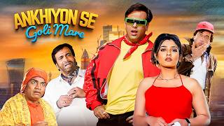 Akhiyon Se Goli Maare  Govinda Raveena Tandon Blockbuster Comedy Movie  Kader Khan  Full Movie [upl. by Ahens]