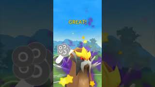 Entei vs grunt in PokemonGo [upl. by Sean]