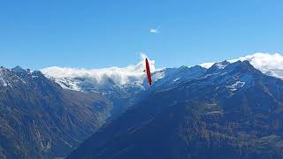 Wood wipe midi Hangflug bei Föhn [upl. by Horvitz]