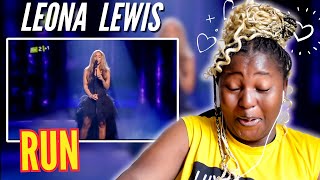 Leona Lewis  RUN X Factor REACTION [upl. by Atenaz]