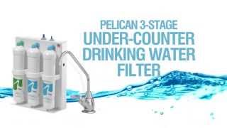 Pelican 3Stage UnderCounter Drinking Water Filter [upl. by Assyn]