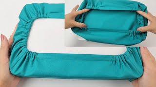 Dont buy bed sheets anymore  You can sew bed sheets easily even though youre not Seamstresses [upl. by Cirred]