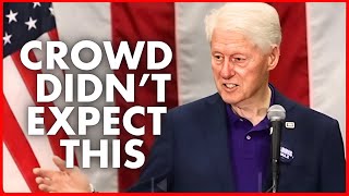 Muslim Crowd GOES SILENT as Bill Clinton reveals the WHOLE Truth about Israel “Palestine” [upl. by Gaige409]