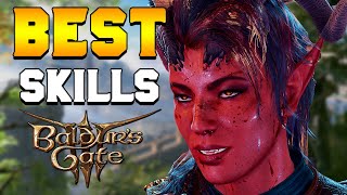 BEST to WORST SKILL Proficiencies in Baldurs Gate 3 [upl. by Tyra]