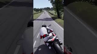 Tuned BMW S1000RR super bike insane high speed race [upl. by Anirbys]